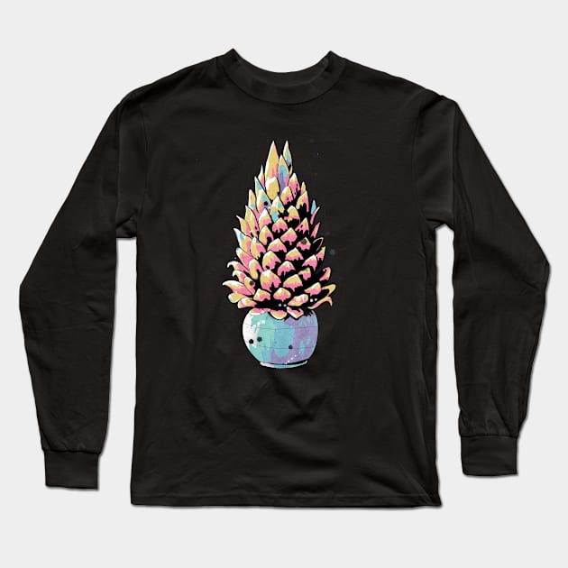 Pine cone Long Sleeve T-Shirt by Simoes Artistry